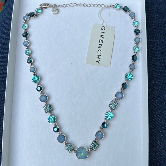 Givenchy Jewelry - Givenchy Necklace Blue Stones